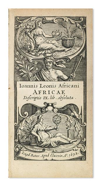 (AFRICA.) AFRICANI, JONANNES LEONIS. Africa, Descriptio IX Lib. Absoluta.